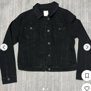 SO Women's Black Jean Jacket